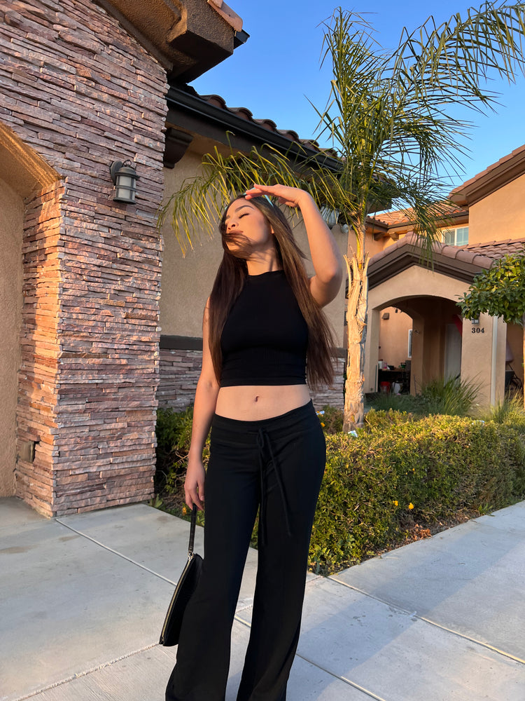 Nor Star Low Rise Flare Pants - Style Baby OMG Fashion Boutique - Stylebabyomg - Buy - Aesthetic Baddie Outfits - Babyboo - OOTD - Shie 