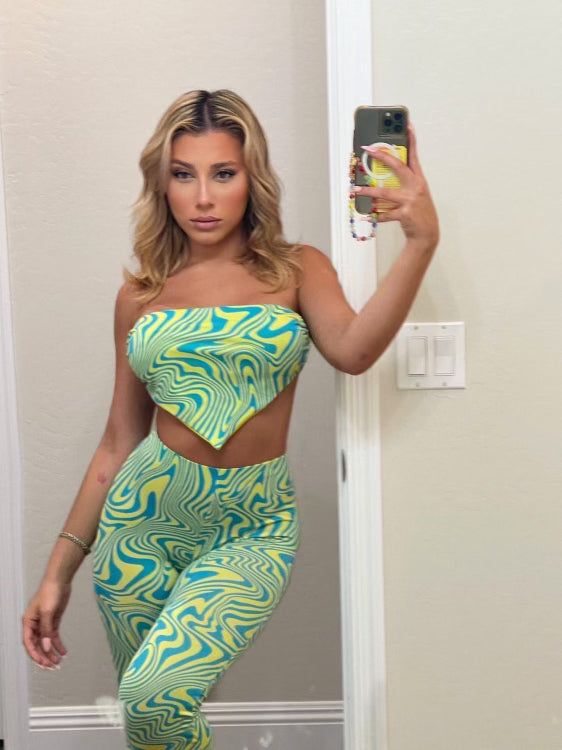 Kanoly 2 Piece Flare Pants Set - Style Baby OMG Fashion Boutique - Stylebabyomg - Buy - Aesthetic Baddie Outfits - Babyboo - OOTD - Shie 
